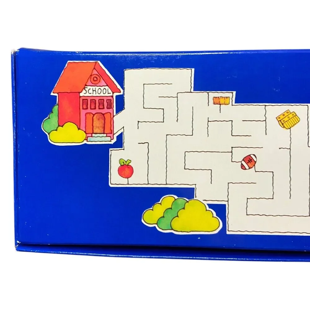 VTG 1987 AVON B.B. Brightstar Back To School Kit Stamp/Stickers/Clips NOS NEW